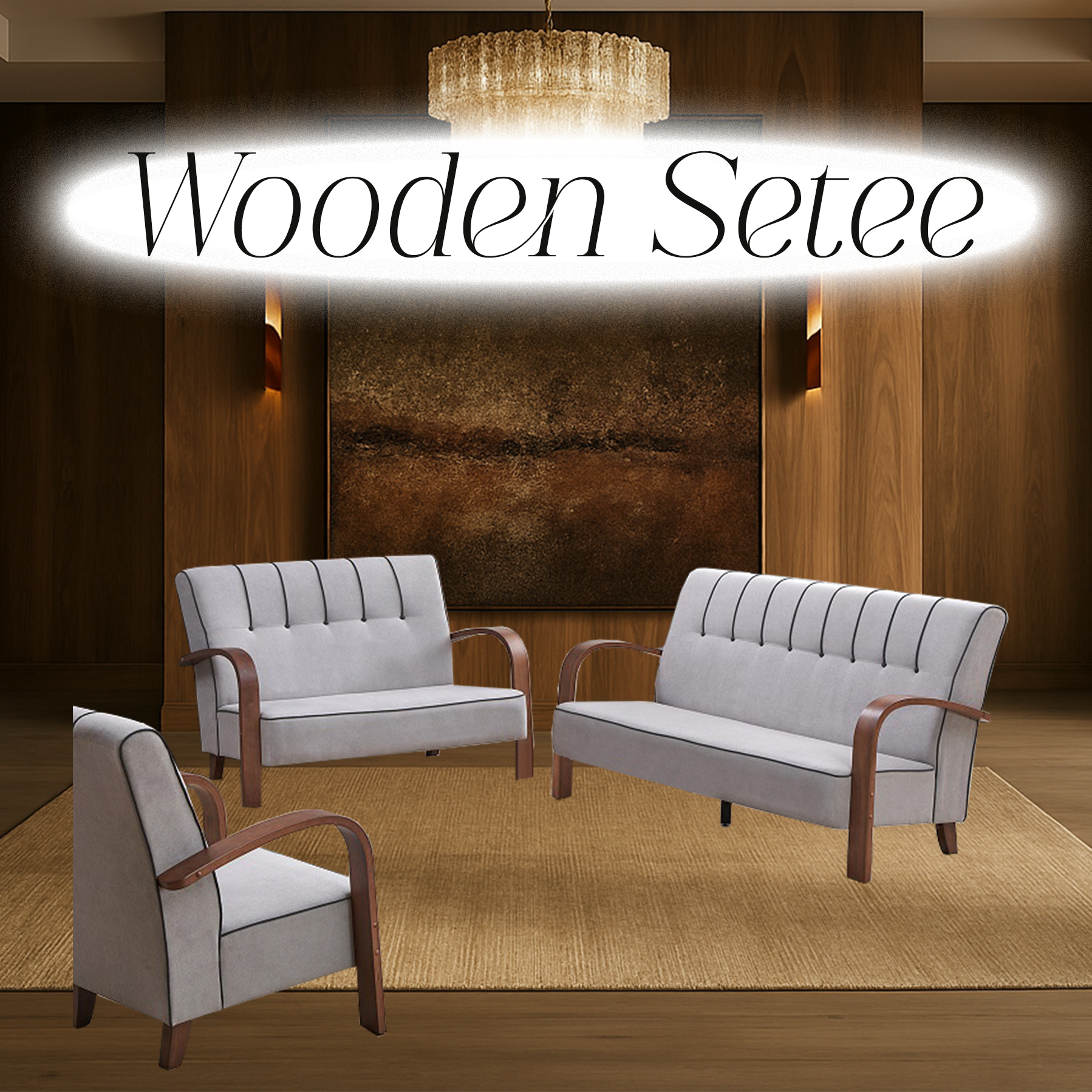 CKE GOLD 23-420/4328 SOFA SET